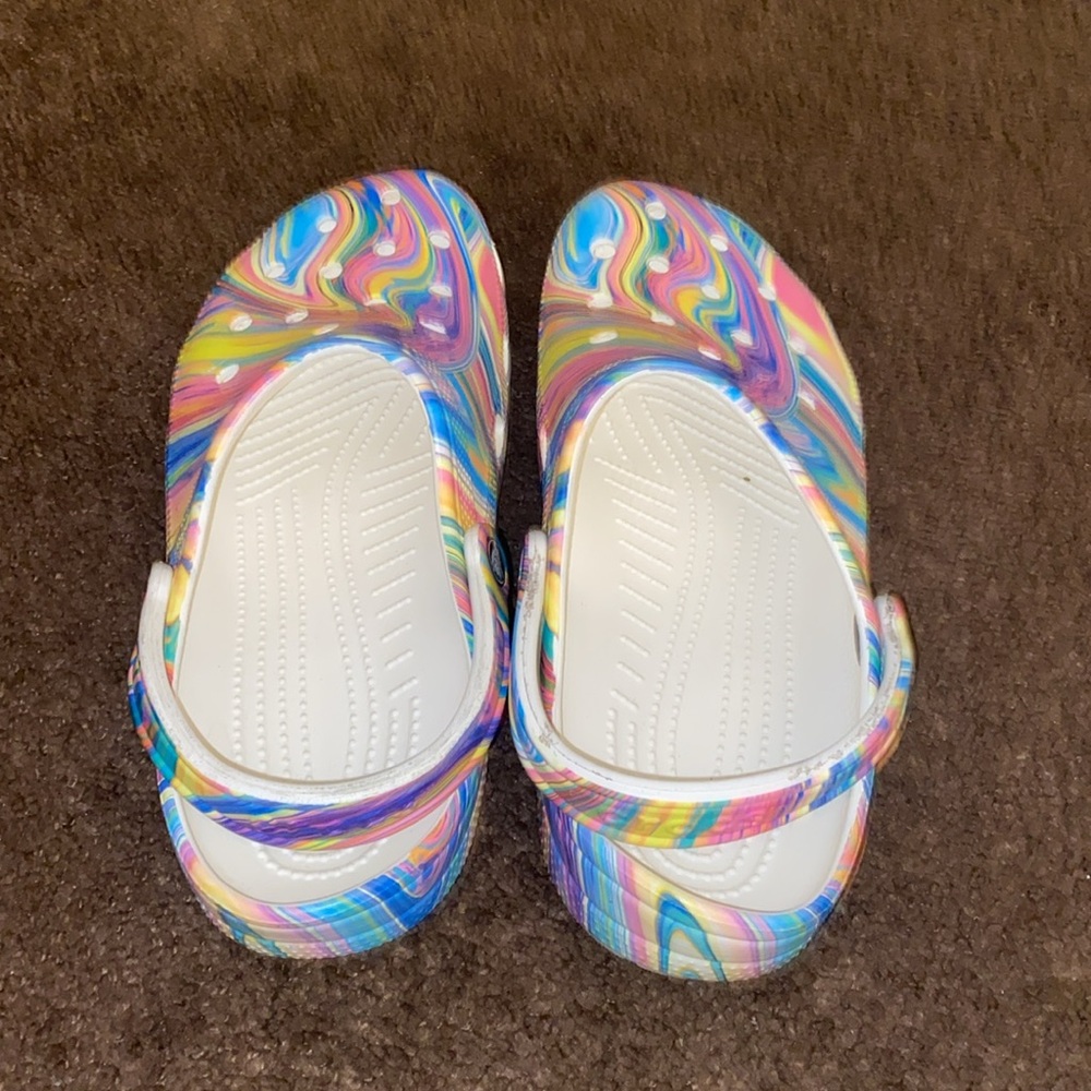 Crocs Classic Multi Color Clogs - Picture 3 of 7